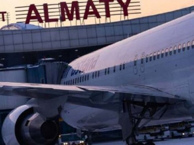 Алматыда бортсерікті балағаттаған екі ресейлік рейстен түсірілді