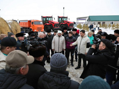 «AMANAT» партиясының Республикалық сайлауалды штабы СҚО-да шаруалармен кездесті