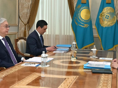 Мемлекет басшысы Әділет министрін қабылдады