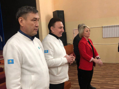 Кандидаттар үгіт-насихат жұмыстарымен Шідертіге барды