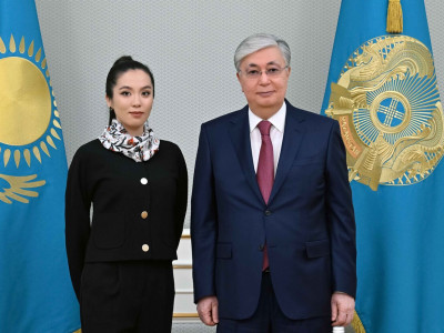 Мемлекет басшысы шахматшы Динара Сәдуақасованы қабылдады