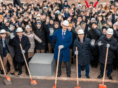 Ақмола облысында ауыл балаларына арналған заманауи кампус бой көтереді