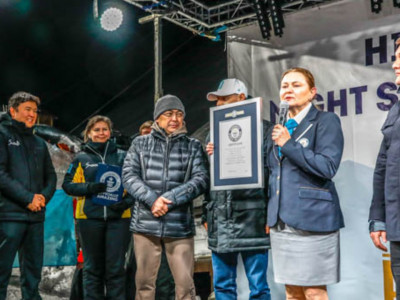 «Шымбұлақ» курорты Гиннестің рекордтар кітабына кірді