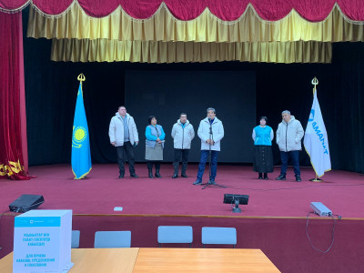 «AMANAT» партиясының өкілі Қапал тұрғындарымен кездесті