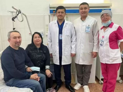 Ақтөбеде күйеуі әйеліне бір бүйрегін берді