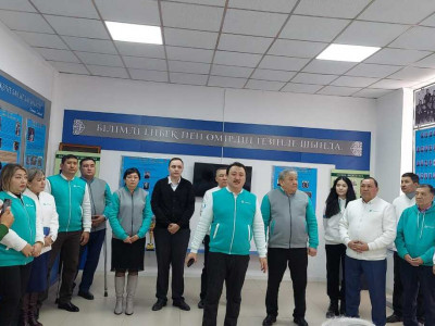 Кандидаттар Сәтбаев қаласындағы «Қазақмыс» ұжымымен кездесті