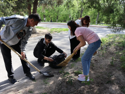 Таразда тазалық жұмыстары жүргізілді