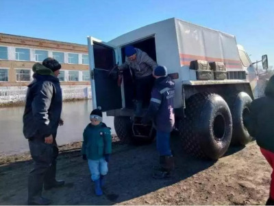Қостанай облысында ауыл тұрғындары эвакуацияланды
