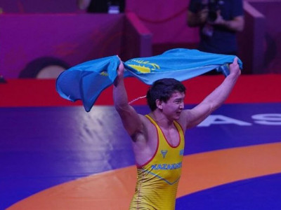 Санжар Досжанов еркін күрестен Азия чемпионы атанды
