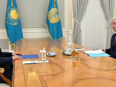 Тоқаев Тасмағамбетовті қабылдады