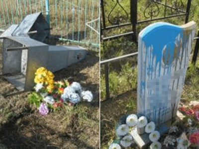 СҚО-да белгісіз біреулер ауыл зираттарын бүлдіріп кеткен