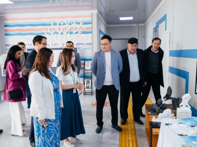 «Самұрық-Қазына» өкілдері Жаңаөзен жасөспірімдерімен кездесті