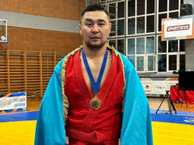 Қазақстандық спортшы самбодан әлем чемпионы атанды
