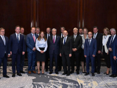 Қасым-Жомарт Тоқаев Қазақстан мен Германияның іскер топтарының дөңгелек үстеліне қатысты