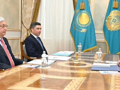 Президент Жеңіс Қасымбекті қабылдады