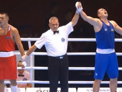 Қатарынан жеті рет: Қамшыбек Қоңқабаев Азия ойындарының финалында Баходир Джалоловтан жеңіліп қалды