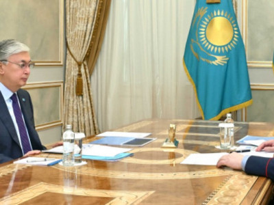 Мемлекет басшысы Ішкі істер министрін қабылдады