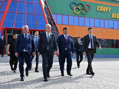 Президент Қасым-Жомарт Тоқаев Нағи Ілиясов ауылына барды