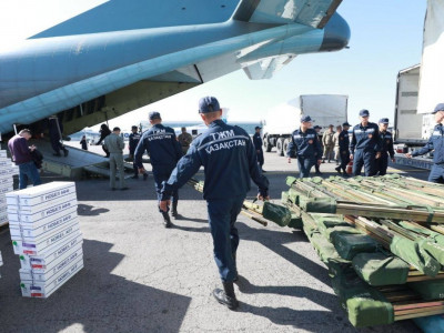Ауғанстанға гуманитарлық жүк жөнелту жұмыстары аяқталды