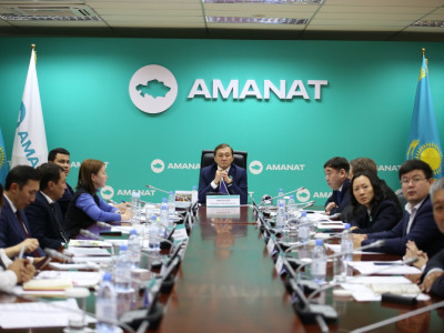 «AMANAT»-та ҚТҚ-ны басқару бойынша ұсынымдар берілді