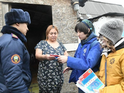 Астанада «Қауіпсіз жанұя» акциясы өтіп жатыр