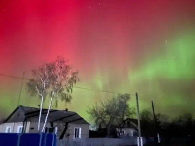 Қостанай облысының тұрғындары ерекше құбылысқа куә болды (ВИДЕО)