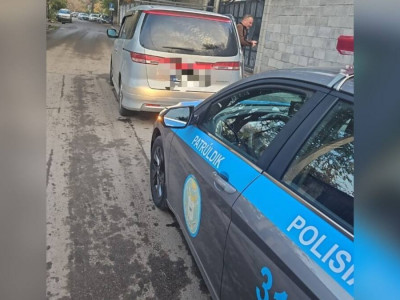 Алматы полициясы төленбеген 81 айыппұлы бар жүргізушіні ұстады