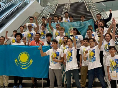 Қазақстандық оқушылар дүниежүзілік олимпиадада жеңімпаз атанды