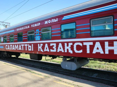 «Саламатты Қазақстан» медициналық пойызы Түркістан облысындағы Бадам елдімекенінде ауыл тұрғындарына көмек көрсетті