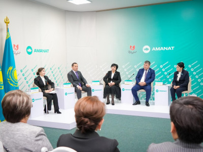 «AMANAT» әйелдердің қоғамдағы рөлі мен мәртебесін көтеруді көздейді