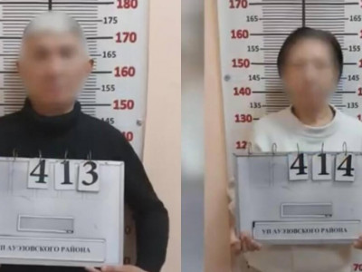Алматыда ұрлық жасаумен айналысқан ерлі-зайыпты ұсталды