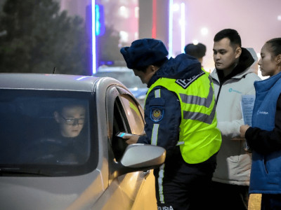 Жастар қанатының көлікті тұраққа дұрыс қою акциясы Алматы және Шымкент қалаларында жалғасты