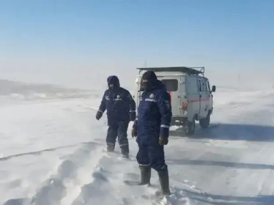 Елімізде қолайсыз ауа райына байланысты 24 жол учаскесі жабылды