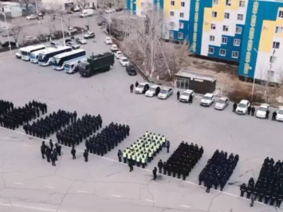 Елімізде полицияның бірыңғай гарнизондық сап түзеуі өтті