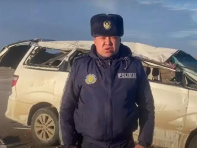 Атырау облысында жантүршігерлік жол апатынан екі адам қаза болды