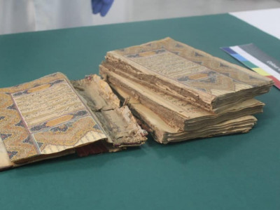Кенесары ханның Құран кітабы Қожа Ахмет Ясауи кесенесіне табысталды