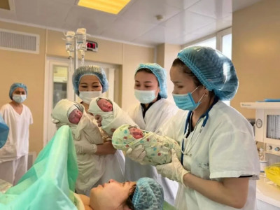Елордалық келіншек егіз балаларынан кейін дүниеге үшем әкелді