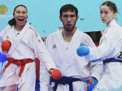 Қазақстандық каратэшілер Парижде үш медаль еншіледі