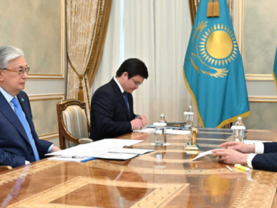 «Қазатомөнеркәсіп» ұлттық атом компаниясы» АҚ басқарма төрағасы Президентке есеп берді