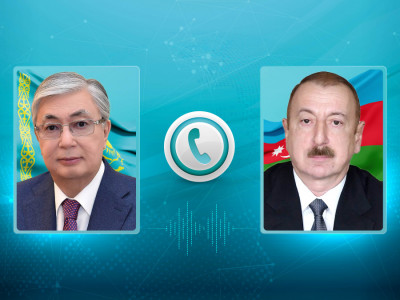 Қазақстан мен Әзербайжан президенттері телефон арқылы сөйлесті