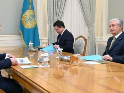 Мемлекет басшысы Еуразиялық даму банкінің басқарма төрағасын қабылдады