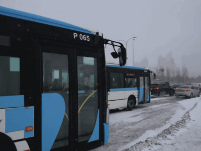 Астанада қала маңына қатынайтын бірнеше автобус уақытша тоқтатылды