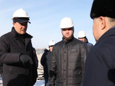 Ербол Қарашөкеев Жамбыл облысындағы құрылыс нысандарын тексерді