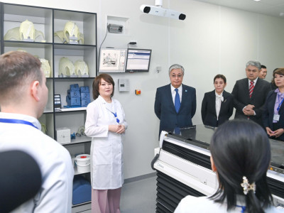 Президент Өскемендегі Сәулелік терапия және диагностика орталығының жұмысымен танысты
