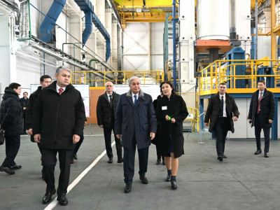 Мемлекет басшысы Өскемен титан-магний комбинатына барды