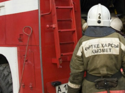 Астанада салынып жатқан көпқабатты тұрғын үйден өрт шықты