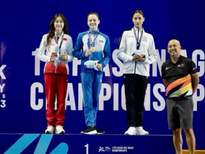 Су спортынан Азия чемпионаты: Ел қоржынына тағы екі алтын түсті