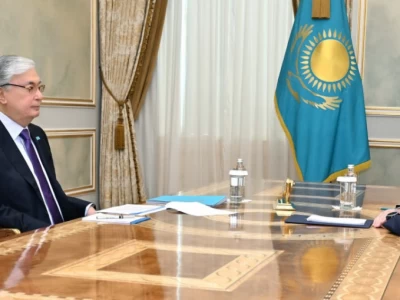 Президент Сенат төрағасы Мәулен Әшімбаевты қабылдады