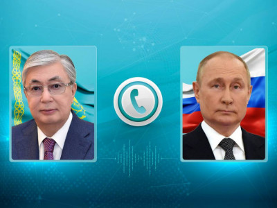 Мемлекет басшысы Ресей президентімен телефон арқылы сөйлесті