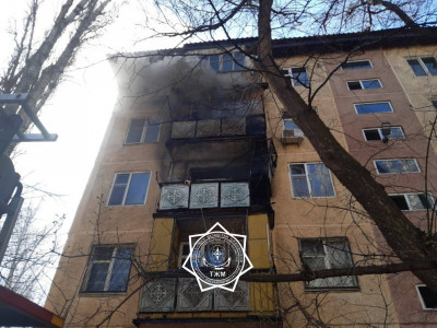 Жамбыл облысында өрт кезінде 14 адам құтқарылды